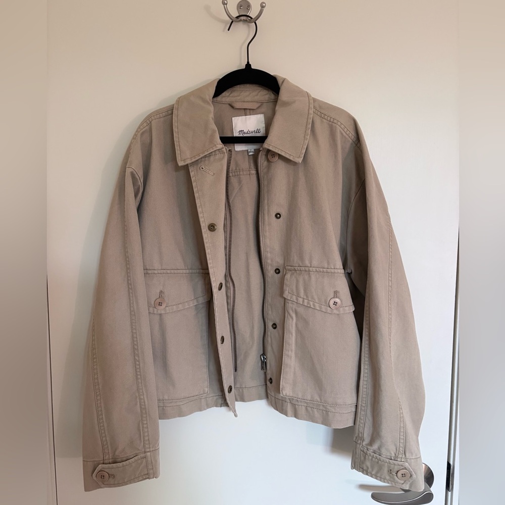 Madewell Cropped Cargo Jacket